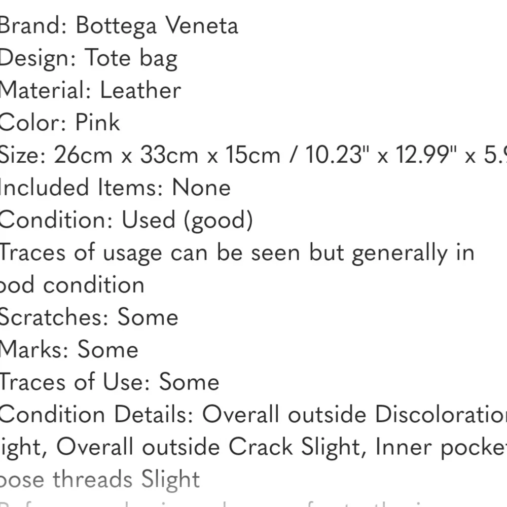 Authentic Bottega Veneta Pink and Cream Intrecciato Tote Bag - Picture 12 of 13